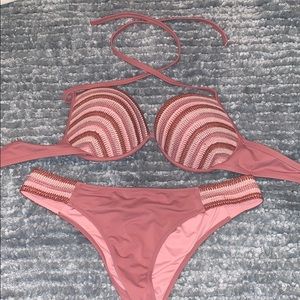 Cute Crochet Bikini Bathing Suit